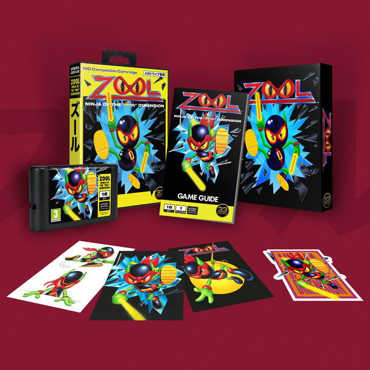 Zool Ninja of The "Nth" Dimension - Premium Collector's Edition - Sega Mega Drive