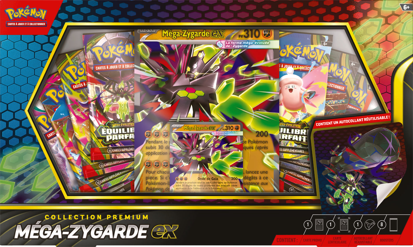 Pokémon JCC : Coffret Collection Premium  Méga-Zygarde EX - FR