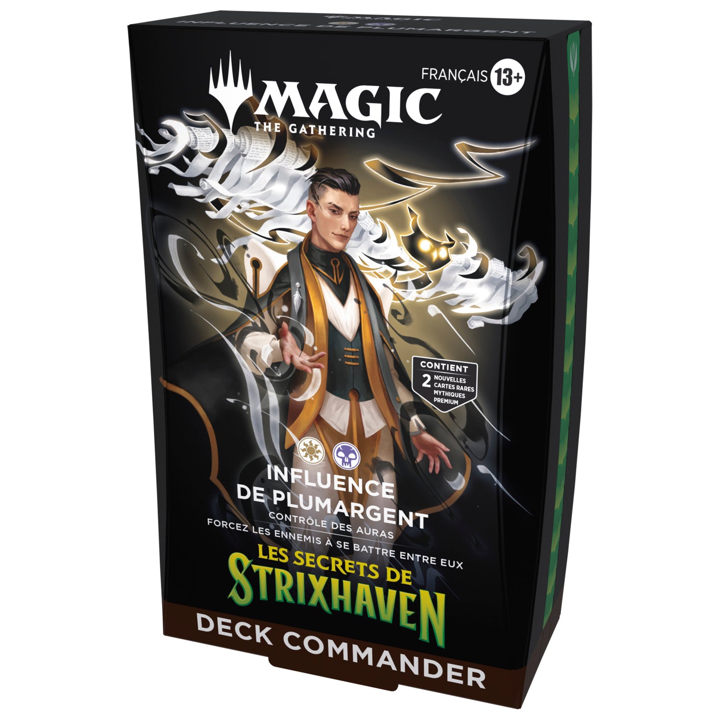 Magic: The Gathering - Deck Commander Les Secrets de Strixhaven - Influence de Plumargent FR
