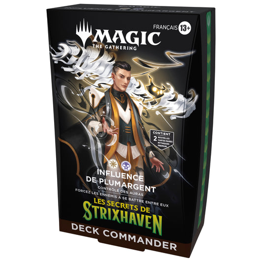 Magic: The Gathering - Deck Commander Les Secrets de Strixhaven - Influence de Plumargent FR