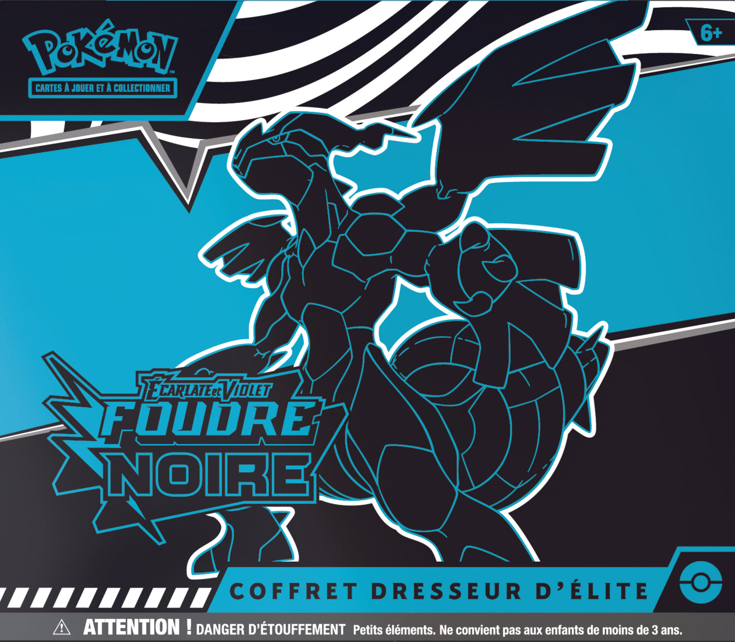 Pokémon JCC : Coffret Dresseur d'Élite Écarlate et Violet - EV 10.5 Foudre Noire - FR