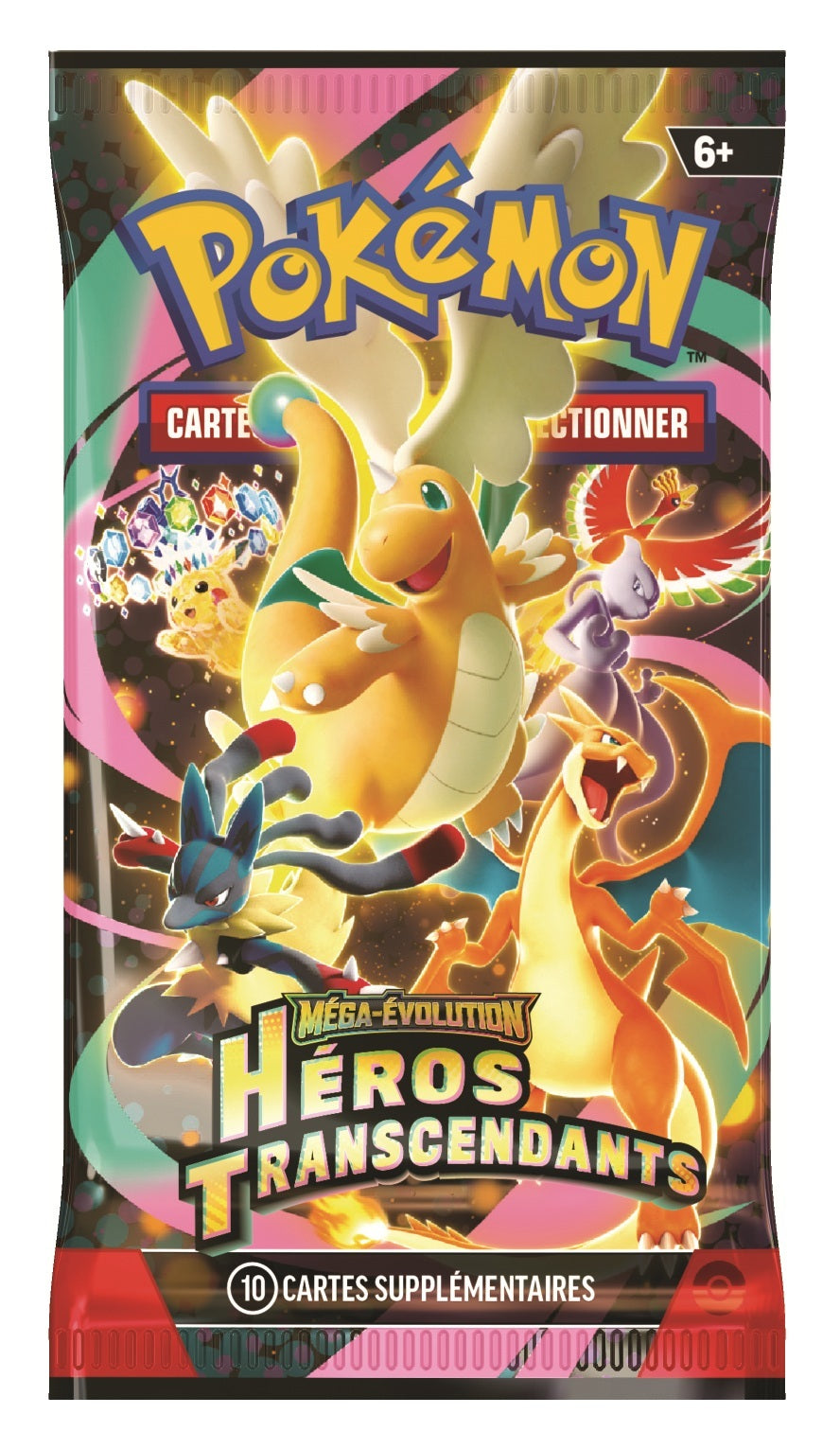 Pokémon JCC Pack de 2 boosters Méga-Évolution ME2.5 Héros Transcendants Dodoala d’Okuba  FR