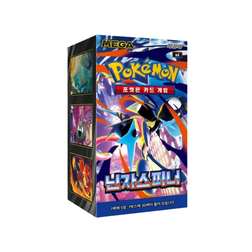 Pokémon : Display x30 Booster M4 Ninja Spinner - KR Coréen