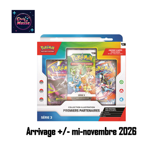 Pokémon JCC : Collection Illustration Premiers Partenaires - Série 3 - FR