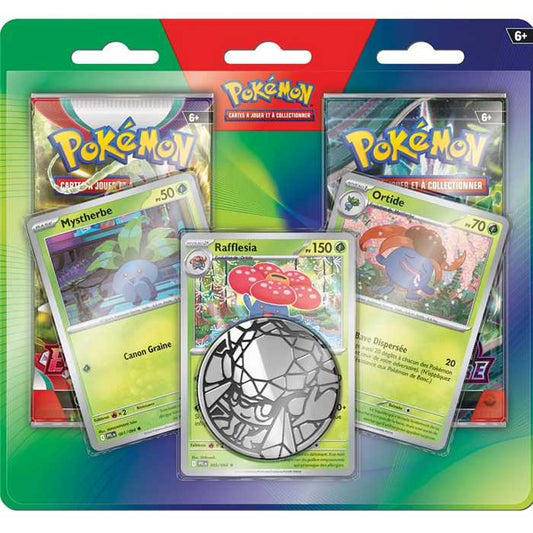 Pokémon JCC : Blister Amélioré de 2 boosters - 3 Cartes Promo (Mars 2026)