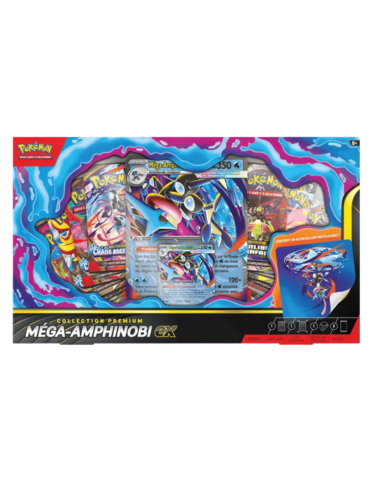 Pokémon JCC : Coffret Collection Premium Méga-Amphinobi EX - FR