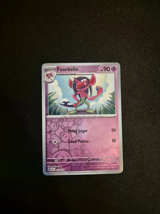 Carte Pokémon Fourbelin Reverse 072/159 EV09 Aventures Ensemble