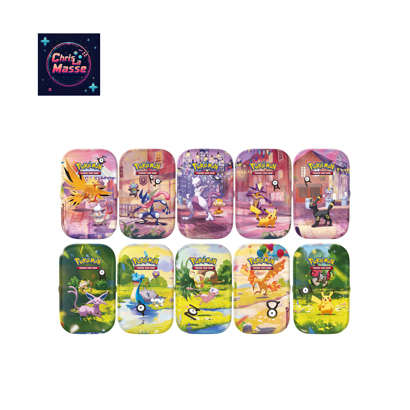 Pokémon JCC : Mini-Boites Mini Tins 30 ans Pokémon 1x Boite Aléatoire FR