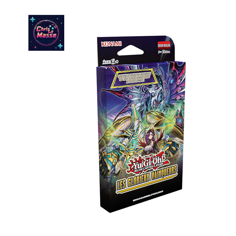 Yu-Gi-Oh! Pack de 3 Boosters (Boite cartonnée) Les Glorieux Vainqueurs - FR