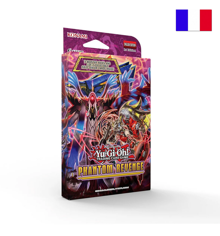 Yu-Gi-Oh! Pack de 3 Boosters Phantom Revenge FR